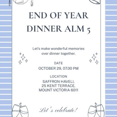 ALM5 EoY Dinner 2026